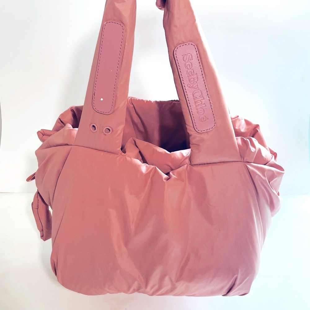 seeby Chloe Coral Puffer’ Shoulder Bag